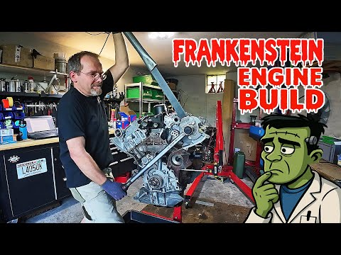 DIY Complete Engine Assembly from Leftovers – 2.7L TDV6 Land Rover S6 - EP 30