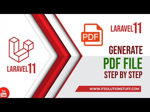 Laravel 11 Generate PDF File | Laravel 11 PDF with Images