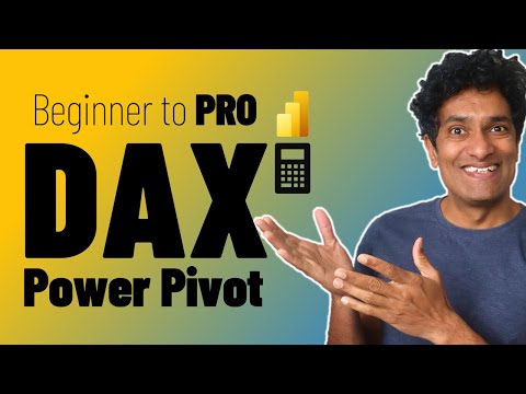 Learn Power Pivot & DAX for Power BI with 20 Beginner to PRO Examples (Sample file included)