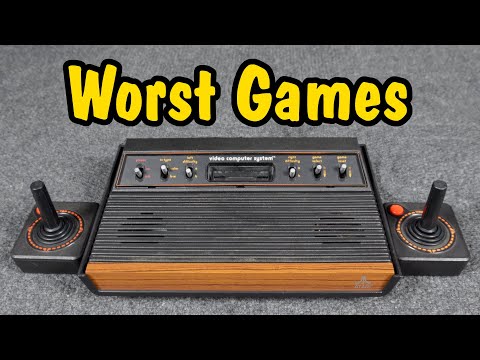 Top 10 Worst Atari 2600 Games Of All Time (according to fans)