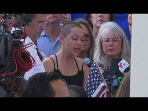 Passionate Speech By Marjory Stoneman Douglas Student Emma Gonzalez At Anti-Gun Rally