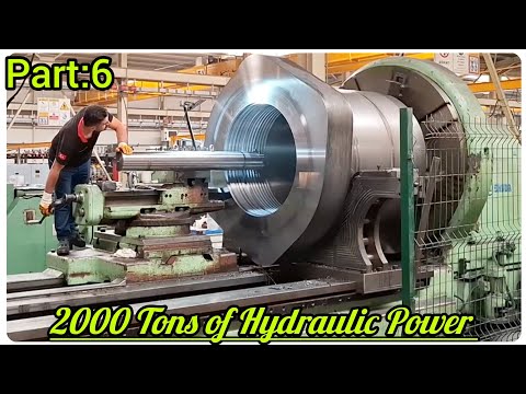 2000 ton hydraulic cylinder manufacturing process | Opening the seals and bearings | PART:6