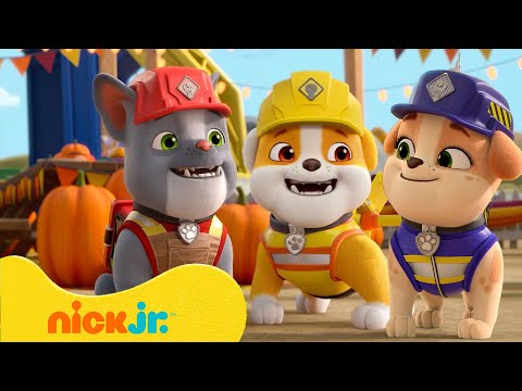 Крепыш и команда | Спасения Реббла и День дарения в Билдер-Коув! | 30 минут | Nick Jr. Cyrillic