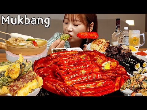🌶 부싼 서면시장 길거리떡볶이 풀세뜨 먹방🍤부산 사람들이면 다 아는 그 맛..😋Ft.떡볶이집 이모님 TTEOKBOKKI MUKBANG ASMR EATINGSHOW REALSOUND