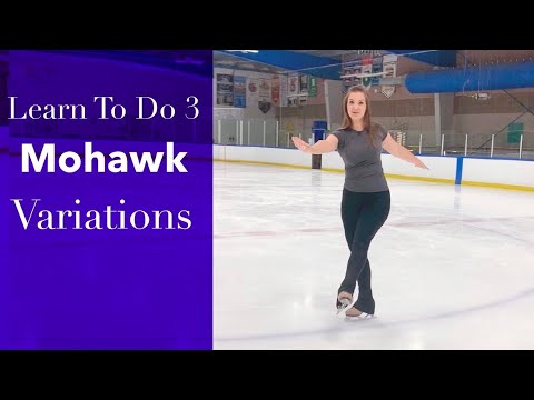 Three Variations of a Figure Skating Mohawk Turn - Figure Skating Tutorial