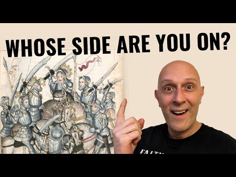 How did Medieval Soldiers know FRIEND FROM FOE in BATTLE?