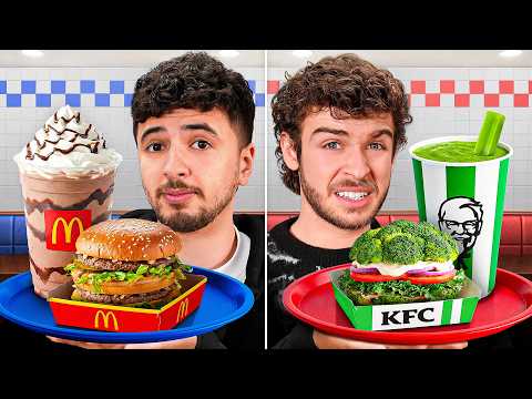 We Tried Every Fast Food Vegan vs Normal Menu