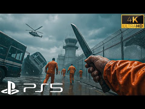 Escape From California Prison | Ultra Realistic Immersive Graphics Gameplay [4K 60FPS] Hardline