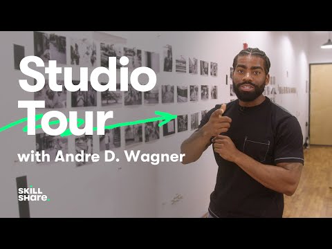 Andre D. Wagner’s Brooklyn Photography Studio Tour