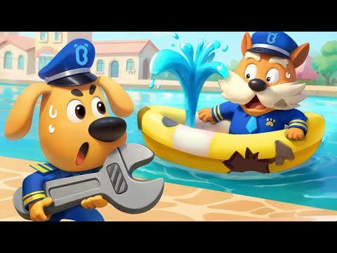 Police Teamwork | Good Habits | Cartoon | Safety Rules for Kids | Sheriff Labrador