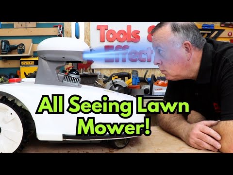 The Blix Robotic Lawn Mower Can Navigate Around Anything!