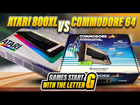 C64 vs Atari 800XL G Games With Shocking Results πΉοΈ