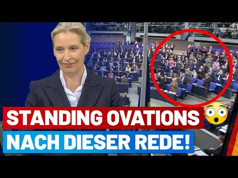 Alice Weidel presents her plan for Germany - AfD parliamentary group gives a standing ovation!