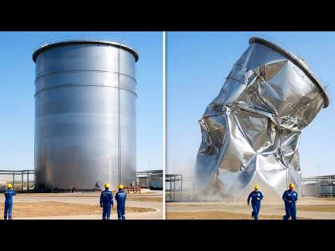 The most ridiculous mistakes made by workers, filmed with a camera