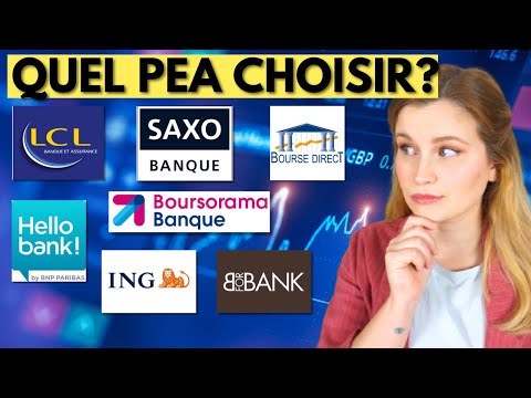 Quel PEA choisir? (critères et comparatif Boursorama, BforBank, Bourse Direct...)