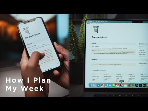 How I Plan My Week using Notion