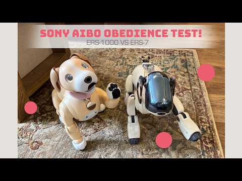 Is The New Sony Aibo ERS-1000 More Obedient Than The ERS-7? 🐾