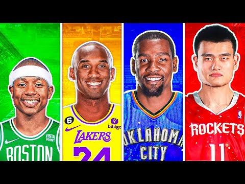 BEST NBA PLAYER FROM EACH HEIGHT OF ALL TIME