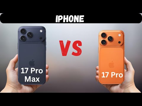 iPhone 17 Pro Max vs 17 Pro (Comparison, Specifications) Which one should I buy? 🔥📱