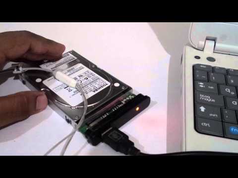 Diagnose hard drive by its noise