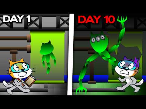 I Made a Laboratory Horror Game on Scratch..