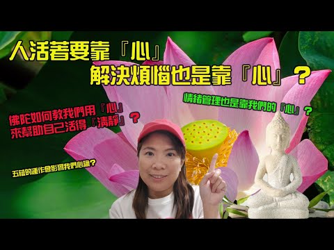 [佛教系列廣東話版] : 怎樣用『心』來幫助自己解決煩惱和活得清靜？