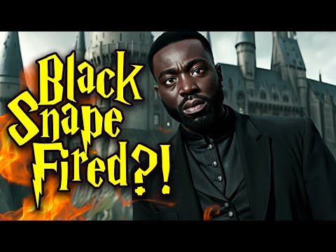 'Black Snape' Was FIRED from Harry Potter HBO Reboot?!