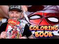 Professional Artist vs a 'CHILDRENS' Coloring Book | SPIDER-MAN