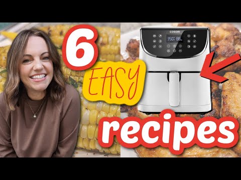 6 *Beginner-Friendly* Air Fryer recipes that are SO YUMMY!  Must make!