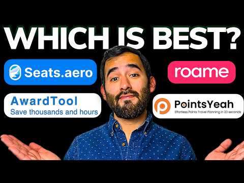 I Tried Every Award Search Tool So You Don't Have To!| SeatsAero vs PointsYeah vs Roame vs AwardTool