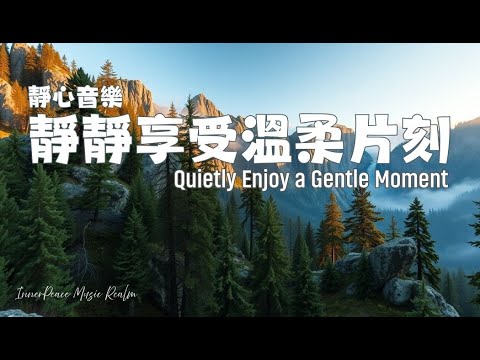 【靜心音樂】靜靜享受溫柔片刻 🌲🌤 放鬆身心・讀書工作・晨間小休｜Quietly Enjoy a Gentle Moment