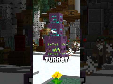 NEW Shulker Turret #shorts #minecraft