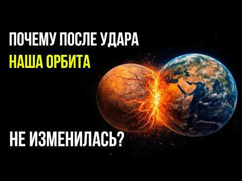 Если в нас ВРЕЗАЛАСЬ ПЛАНЕТА то почему ОРБИТА не ИЗМЕНИЛАСЬ?💤 Вся правда про планету ТЕЯ