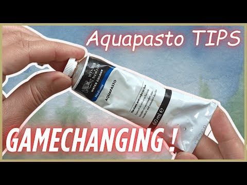 Watercolour Medium AQUAPASTO is a Gamechanger!