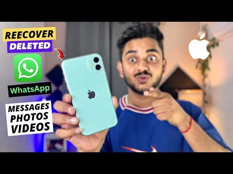 How to Recover Deleted WhatsApp Messages Without Backup on iPhone 2023