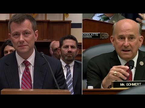 Rep. Louie Gohmert gets personal in heated exchange with Peter Strzok
