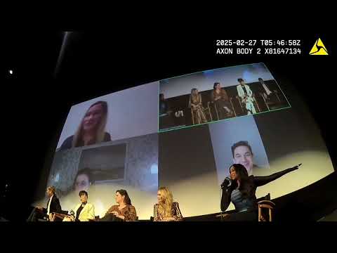 3 of 34 ME Protecting Tyra Banks INSIDE for Q & A Kris Herzog The Bodyguard Group of Beverly Hills