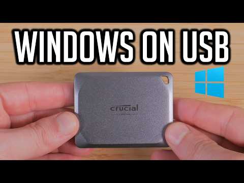Booting Windows on An External SSD! (ft. Crucial X9 Pro)