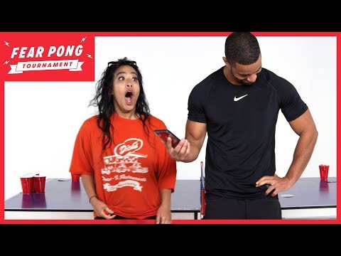 Fear Pong Tournament 2019: Round 1 (Amalia vs. Aaron) | Fear Pong | Cut