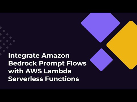Integrate Amazon Bedrock Prompt Flows with AWS Lambda Serverless Functions