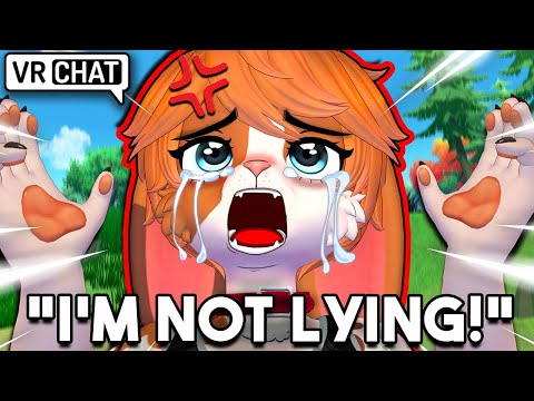 VRChat Player Cries After Being Caught Faking D.I.D