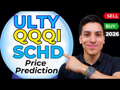 ULTY + QQQI + SCHD ETF Price Prediction for 2026 (3 Best ETFs that Pay High Dividends!)