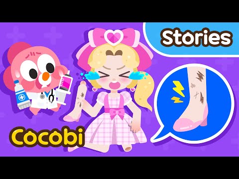 My Barbie’s Leg is Broken!😱 Toy Hospital Cartoon for Kids | Cocobi