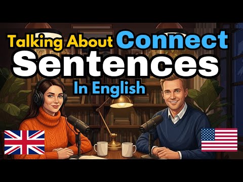 How to Connect Sentences in English | Real Conversation Podcast for Beginners