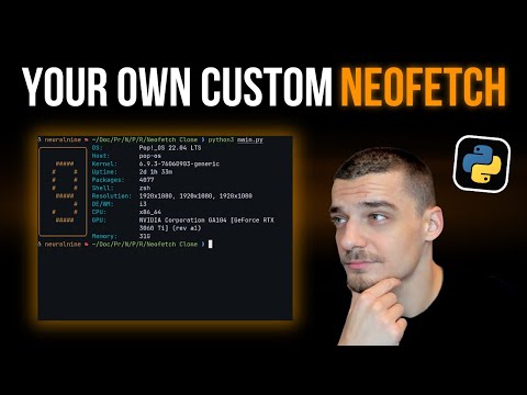 Coding A Neofetch Clone in Python