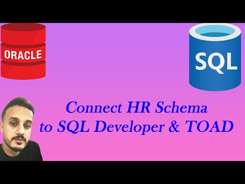 Connect HR Schema to SQL Developer & TOAD | Oracle Database 19c Full Tutorial