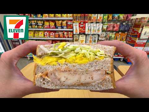 Eating Convenience Store Food in China for 24Hrs |Peaceful Edition|