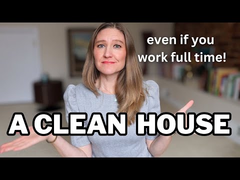 How To Keep A CLEAN HOUSE When You WORK FULL TIME | The Game Plan That FLOORED Me! (Family of 5)