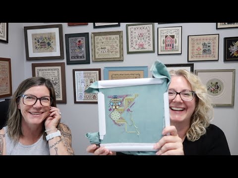 Flosstube #54 - Between Two WIPs - A Two Coffee Episode