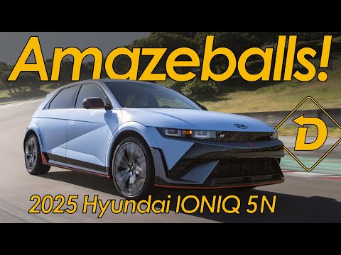 2025 Hyundai IONIQ 5 N is Breakthrough Performance #cars #electricvehicle